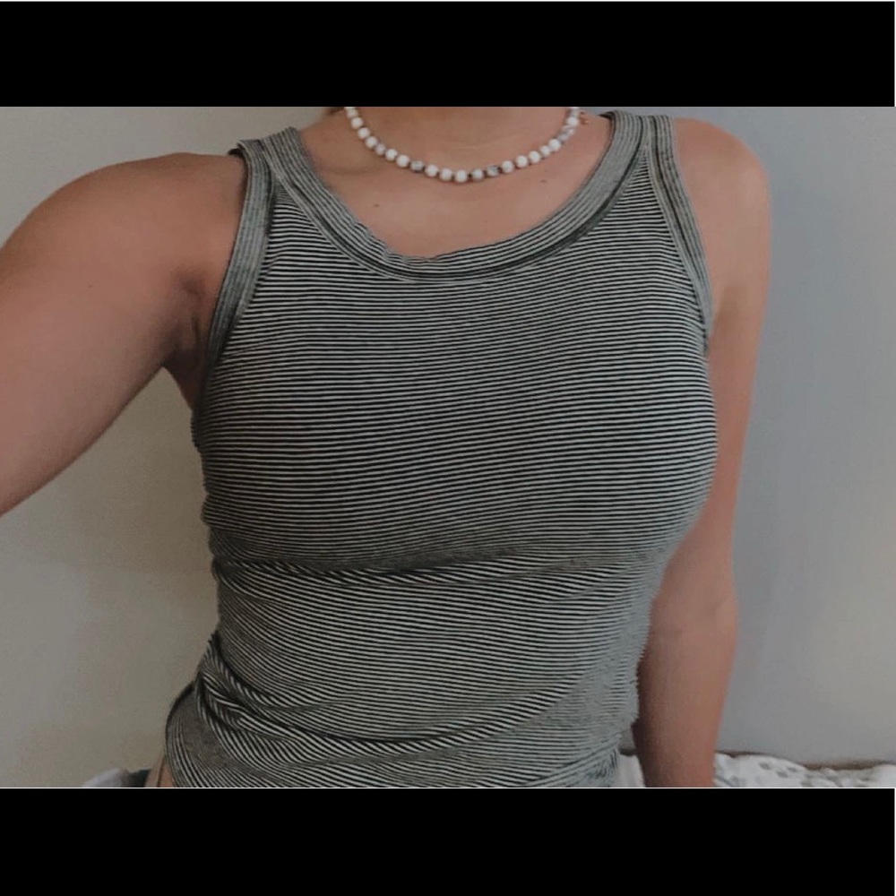 Striped tank top